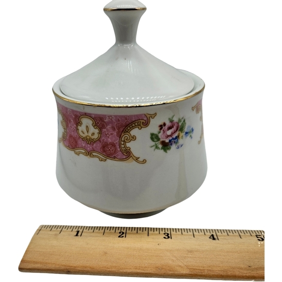 Lynn's Fine China Lidded Bowl - Picture 7 of 8